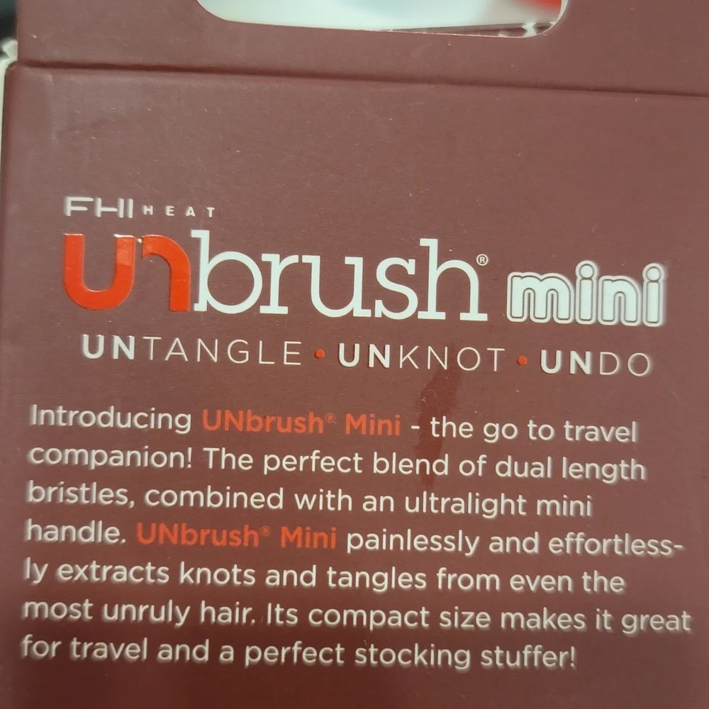 NEW FHI Heat Detangling Hair Brush Mini in Holly Chrome Special Edition